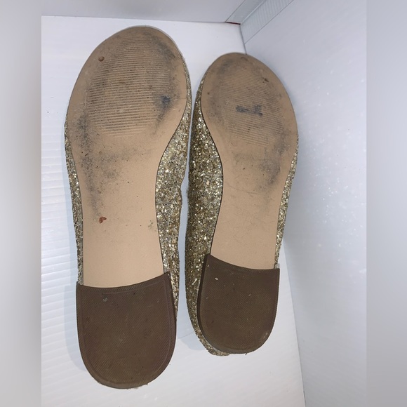 GAP Glittering Gold Ballet Flats US9 - Picture 4 of 4